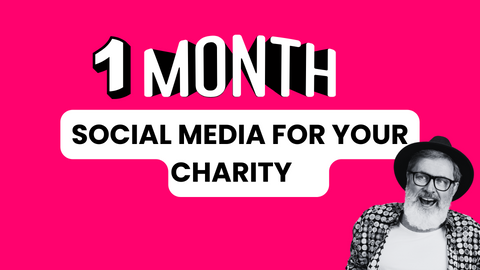 1 Month of Social Media Content for Your Charity