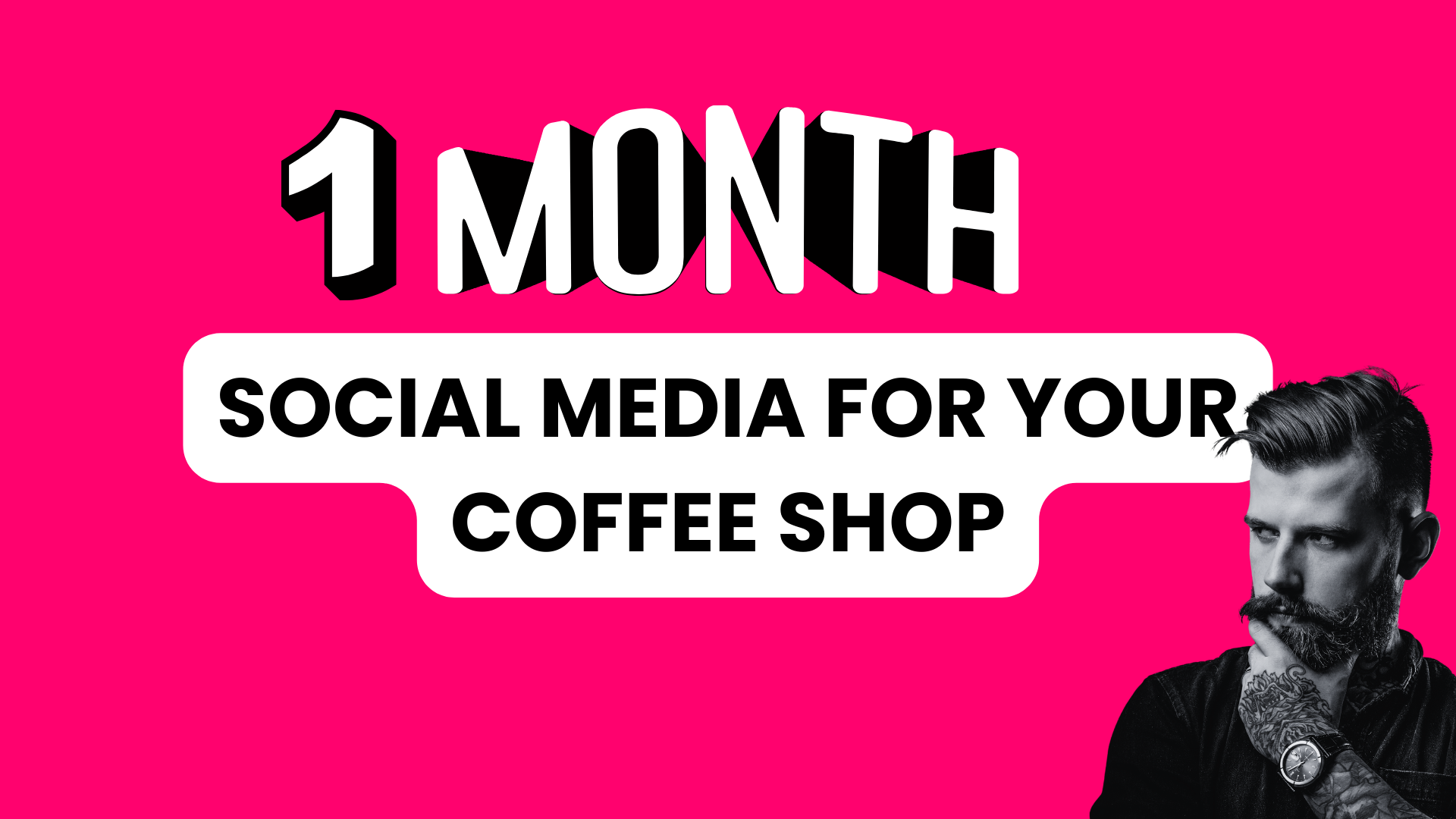 1 Month of Social Media Content for Your Coffee Shop