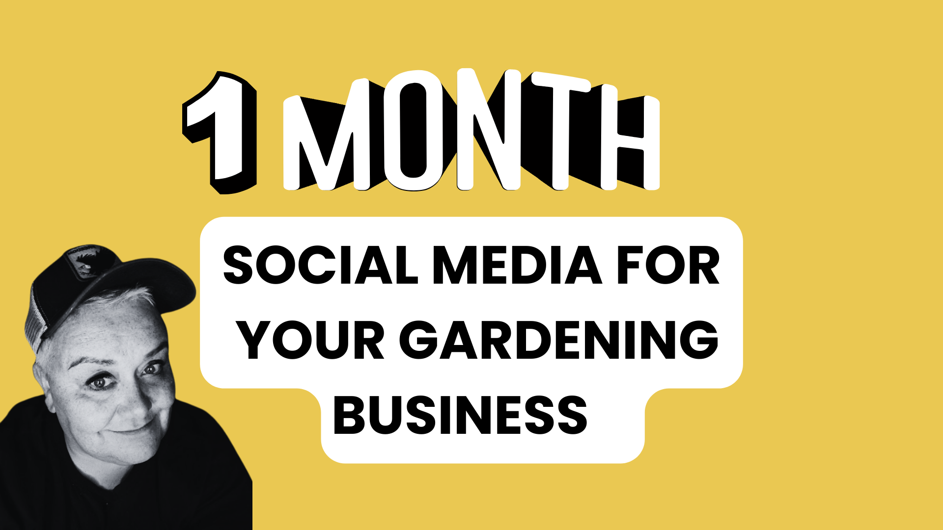 1 Month of Social Media Content for Gardeners