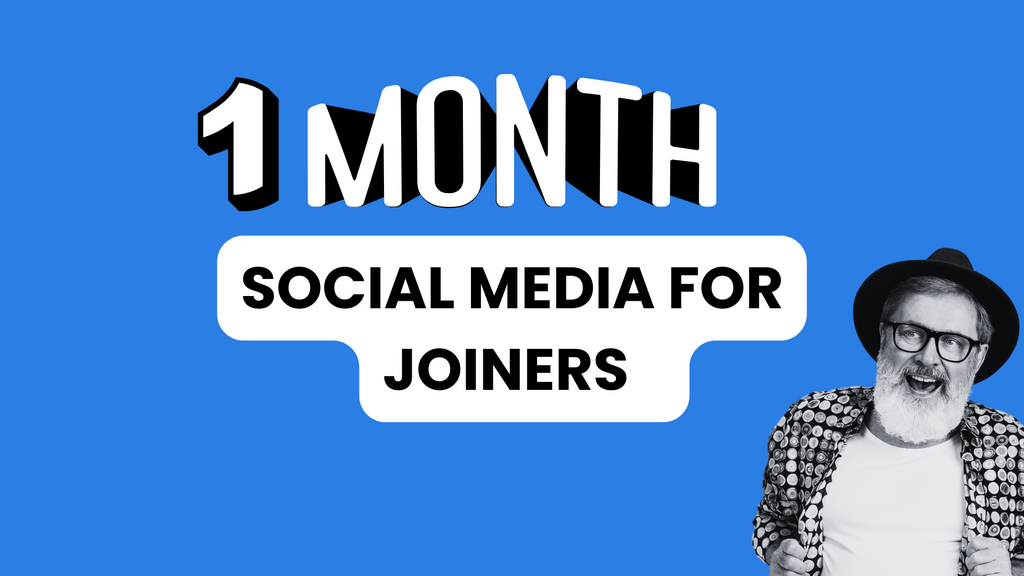 1 Month of Social Media Content for your Joinery Business