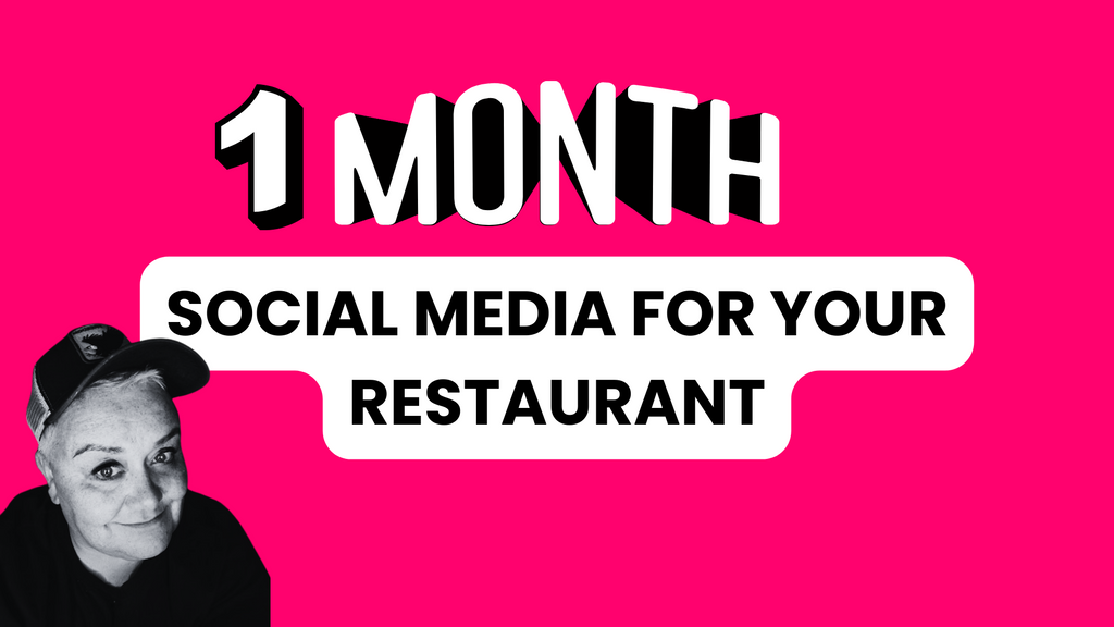 1 Month of Social Media Content for Your Restaurant